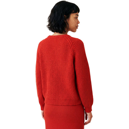 PEPALOVES Cardigan Rebeca Canalé Rosso