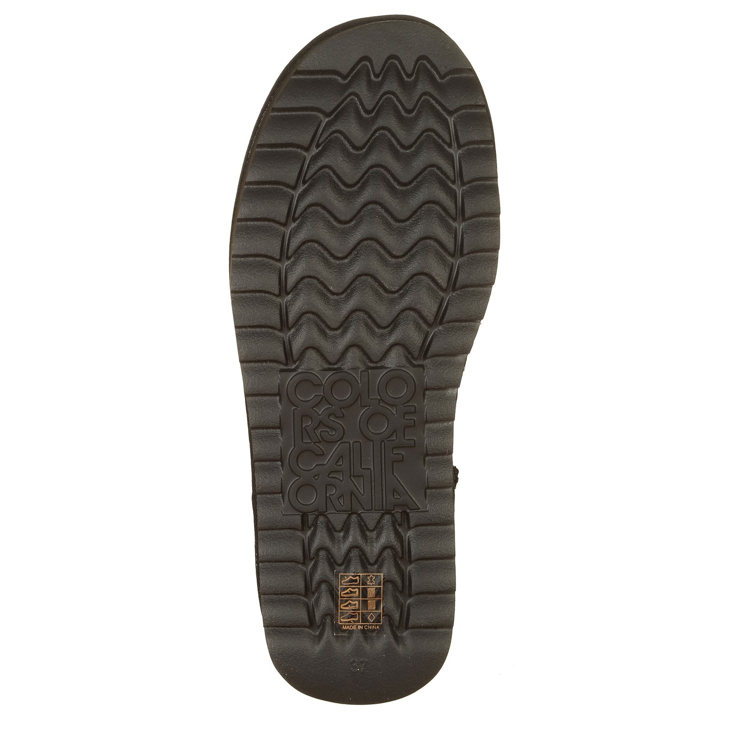 Colors of Califonia - Ankle boots laminati fodera lana, con platform-Colors of California-VIALESCARPE