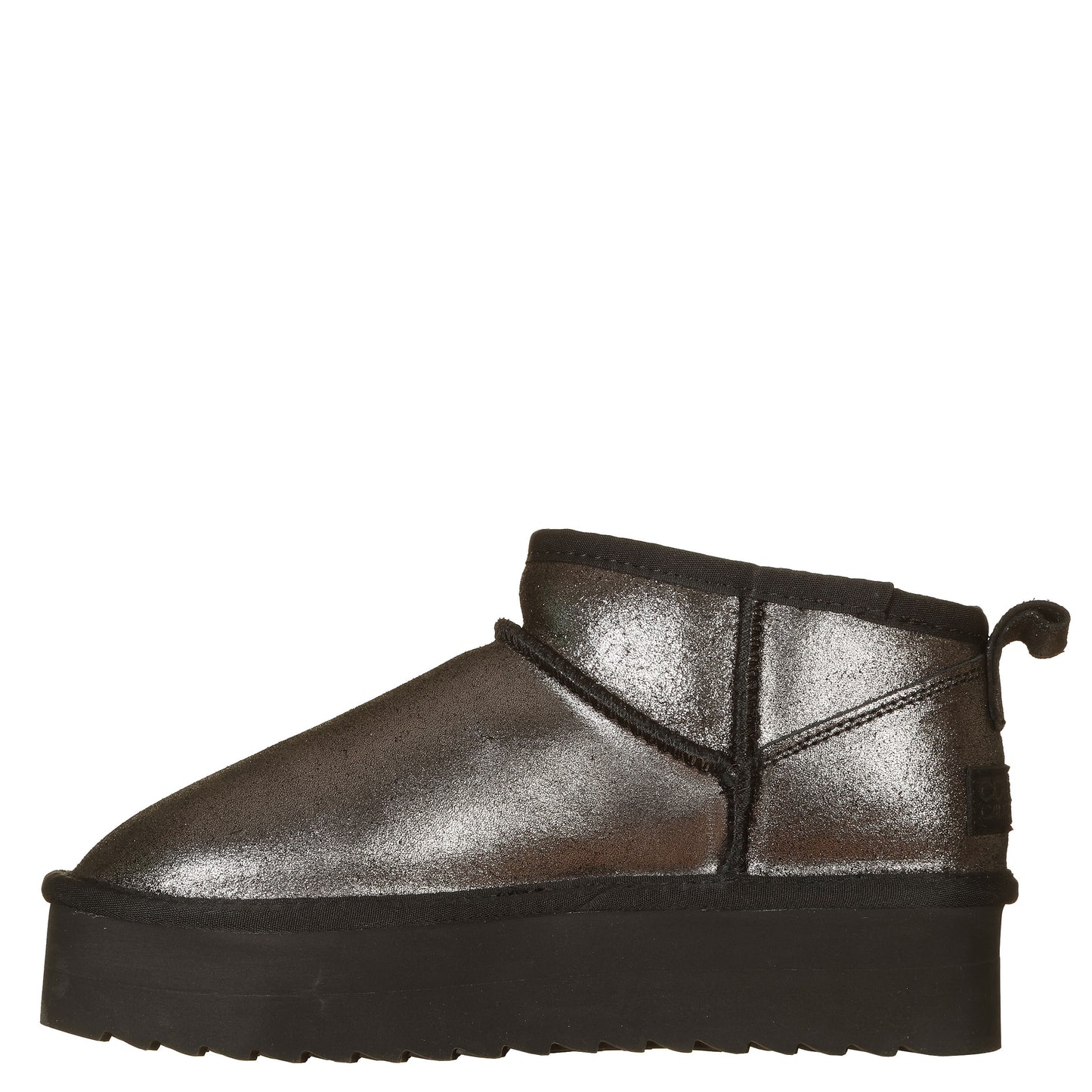Colors of Califonia - Ankle boots laminati fodera lana, con platform