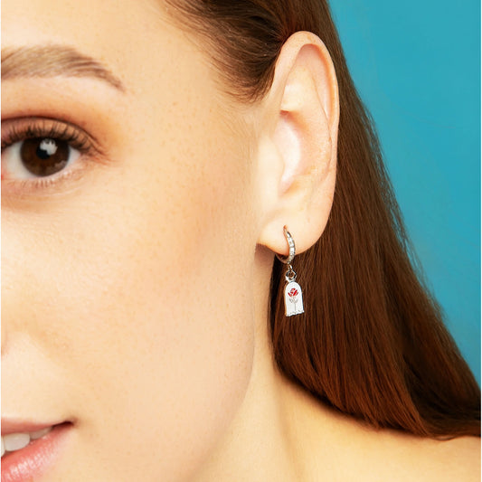 MAD TEA - Orecchini anelle Piccolo Principe story - Rosa-MAD TEA-VIALESCARPE