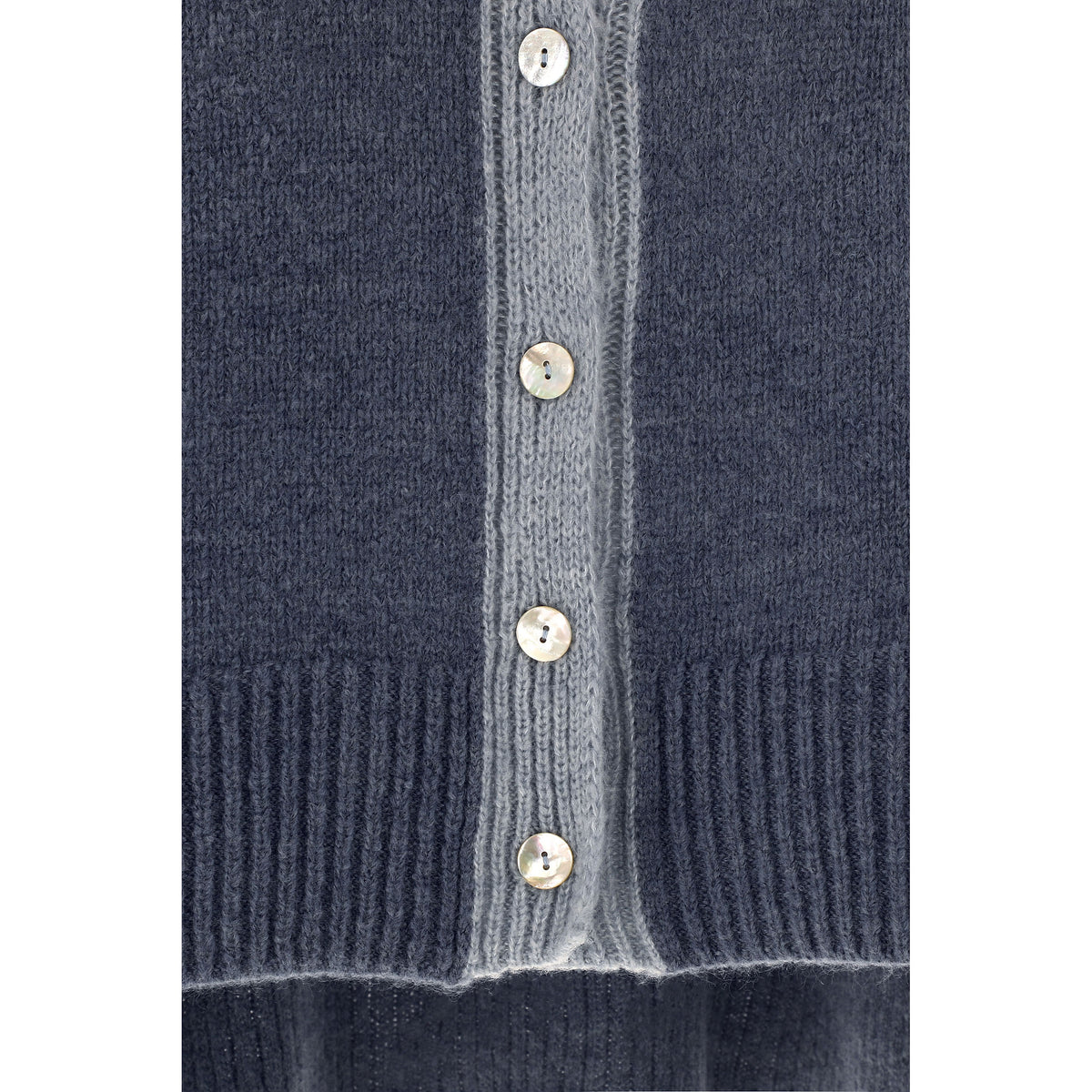 KARAKORUM Cardigan Chantal denim e azzurro