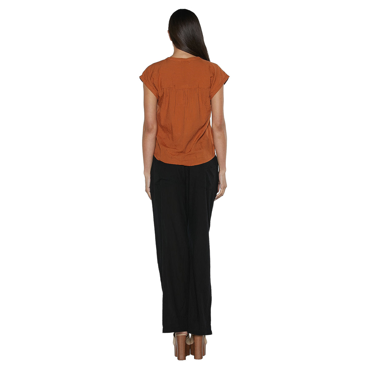 BABA DESIGN Blusa NATURAL SHINE Nero