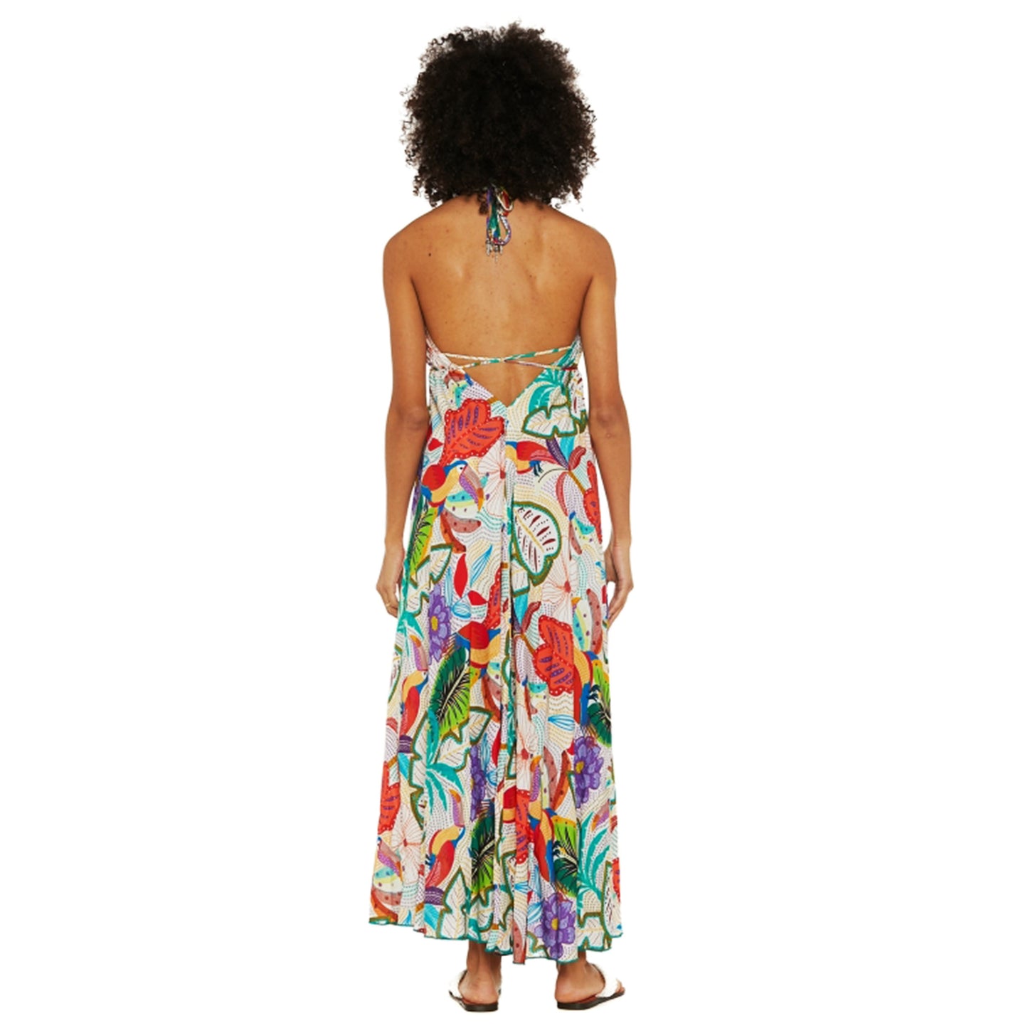 BABA DESIGN - Abito lungo Beach Vibes-Baba design-VIALESCARPE