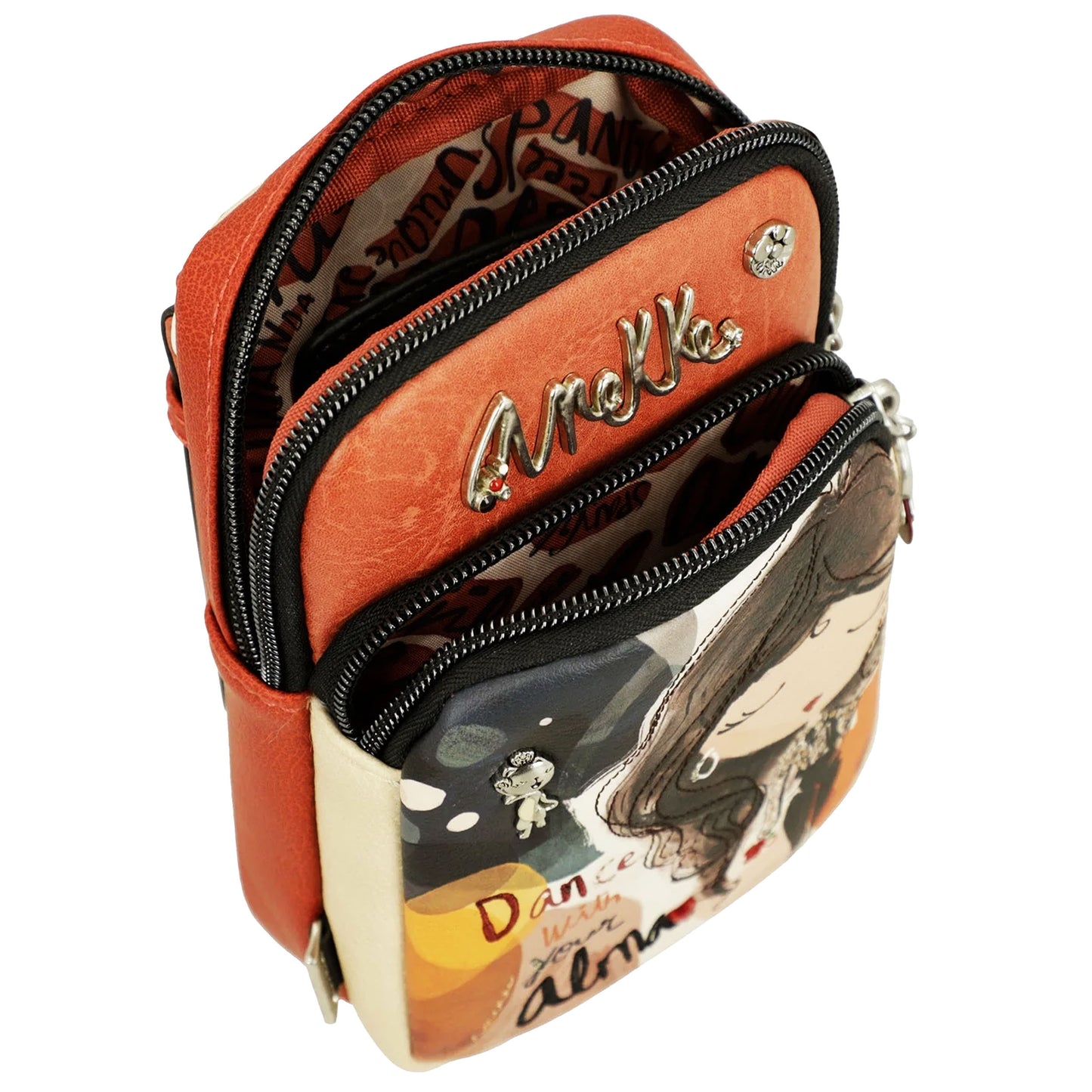 ANEKKE Mini borsa a tracolla con tasca Alma