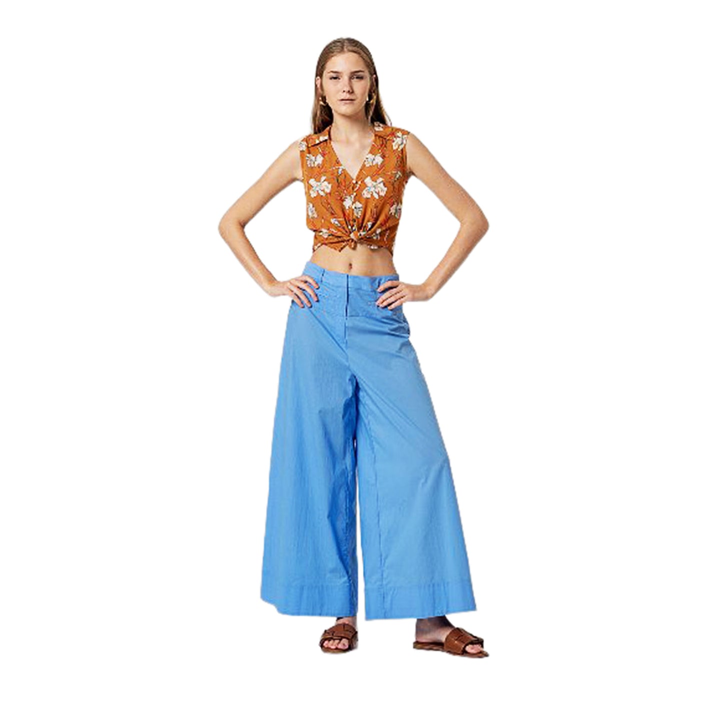SURKANA Camicia senza maniche Cammello-SURKANA-VIALESCARPE