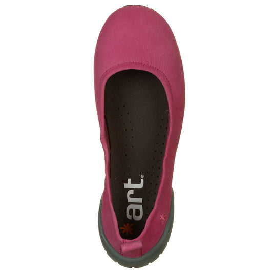 ART Ballerine NANTES nabuk pink-ART®-VIALESCARPE