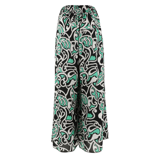 KARAKORUM Pantaloni PARADOX Verde e Nero-KARAKORUM-VIALESCARPE