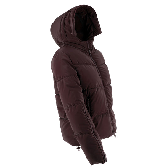 KARAKORUM Piumino Nadine Bordò effetto vellutato