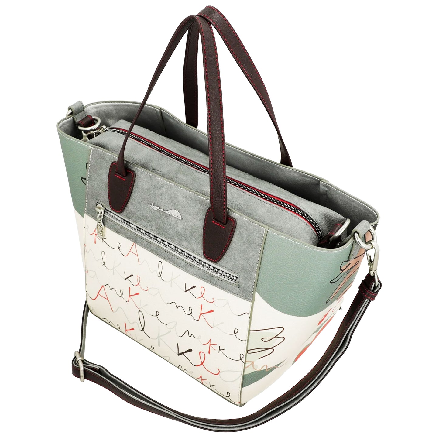 ANEKKE Borsa shopper nera Alma-ANEKKE-VIALESCARPE