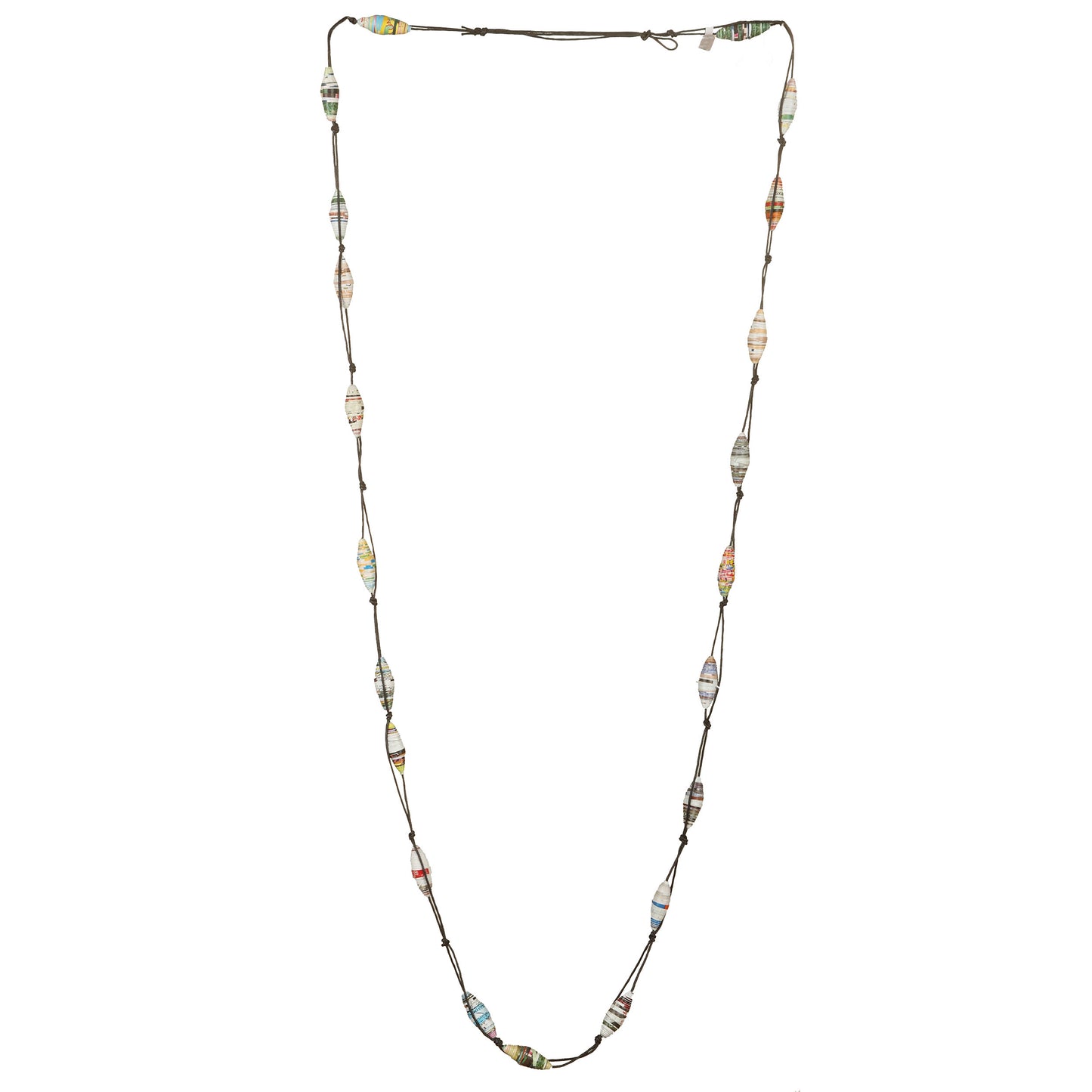 Collana carta riciclata