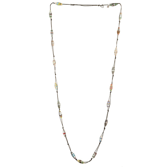 Collana carta riciclata
