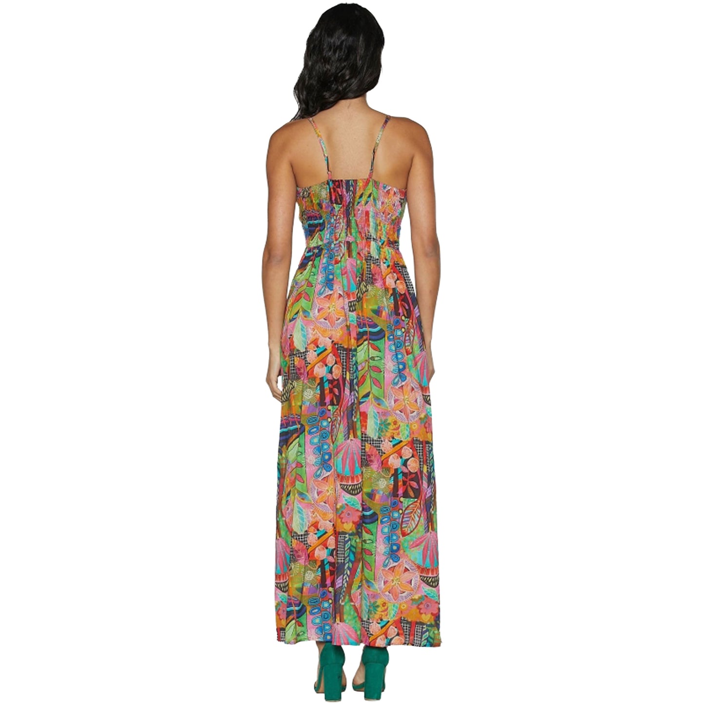 BABA DESIGN Abito Lungo MANGO OASIS Multicolor