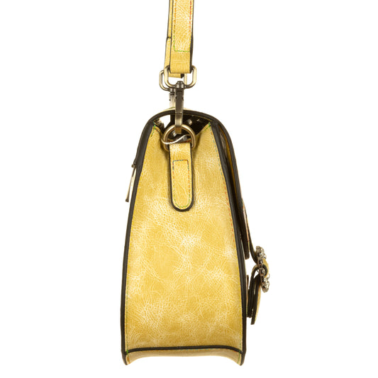 LAURA VITA Borsa Axona Giallo