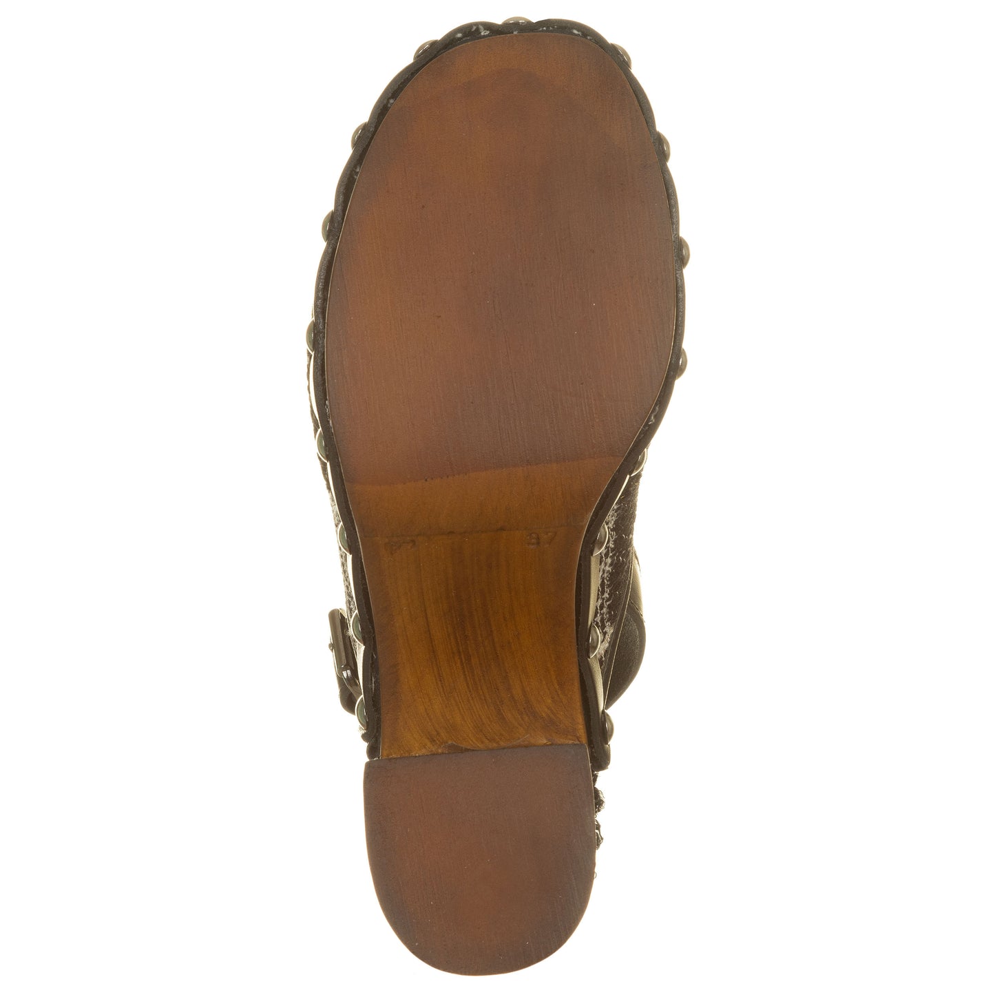 Sabot con tacco, tessuto scozzese-GLOVE-VIALESCARPE