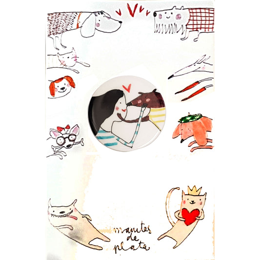 Spilla media Mascotte-MANITAS DE PLATA-VIALESCARPE