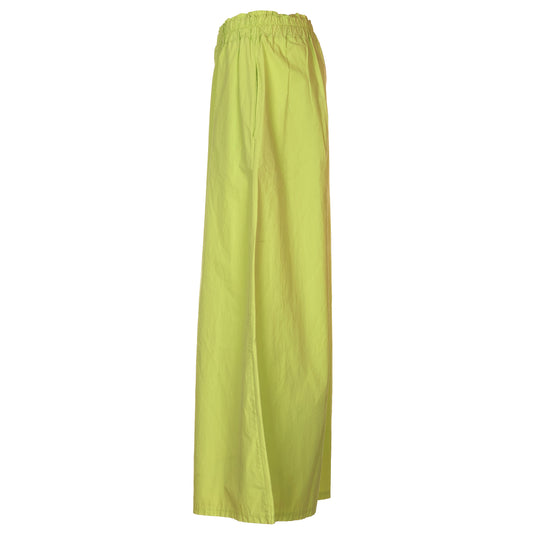 Pantaloni palazzo con elastico in vita-VIALESCARPE-VIALESCARPE