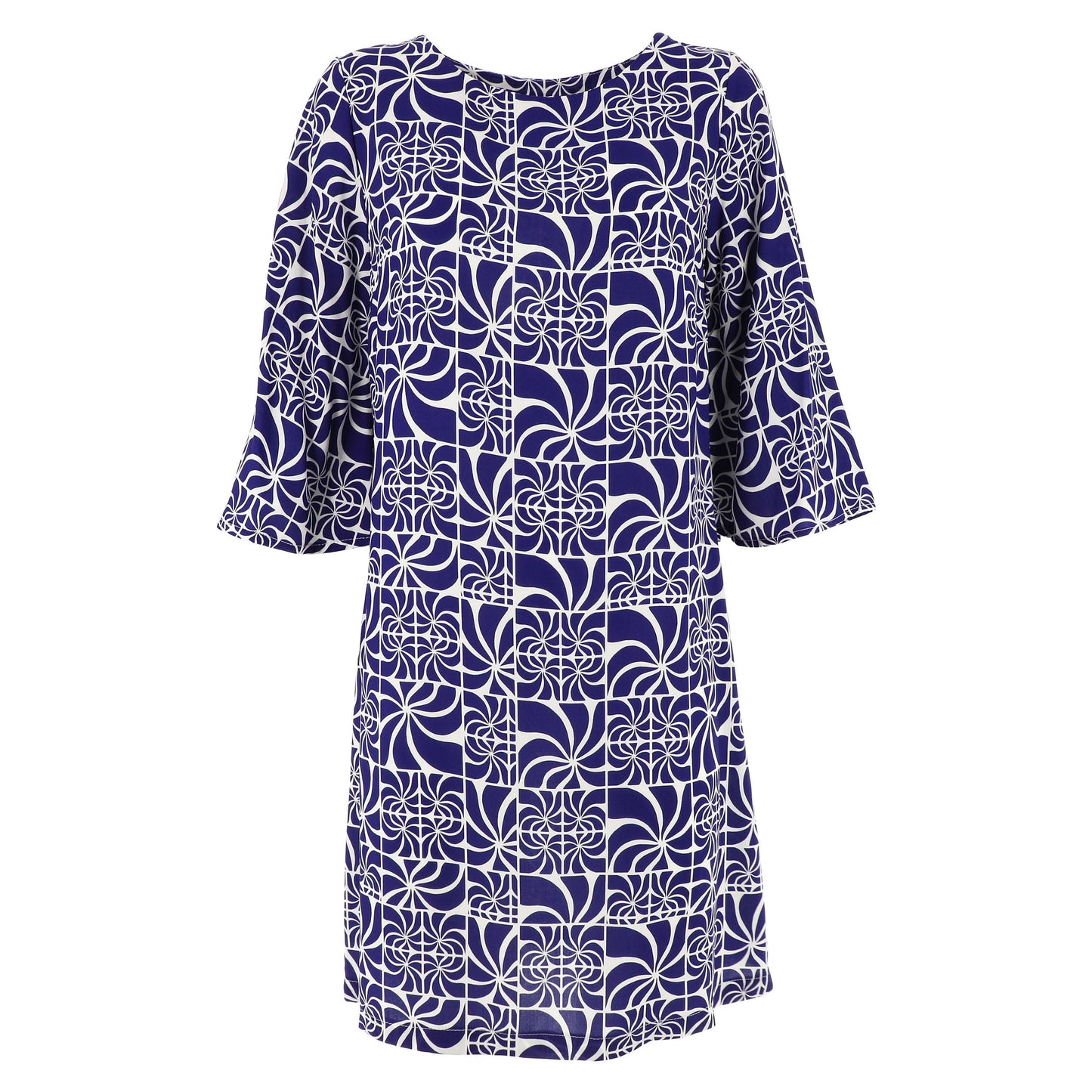 KARAKORUM Vestito SUSY Blu e bianco