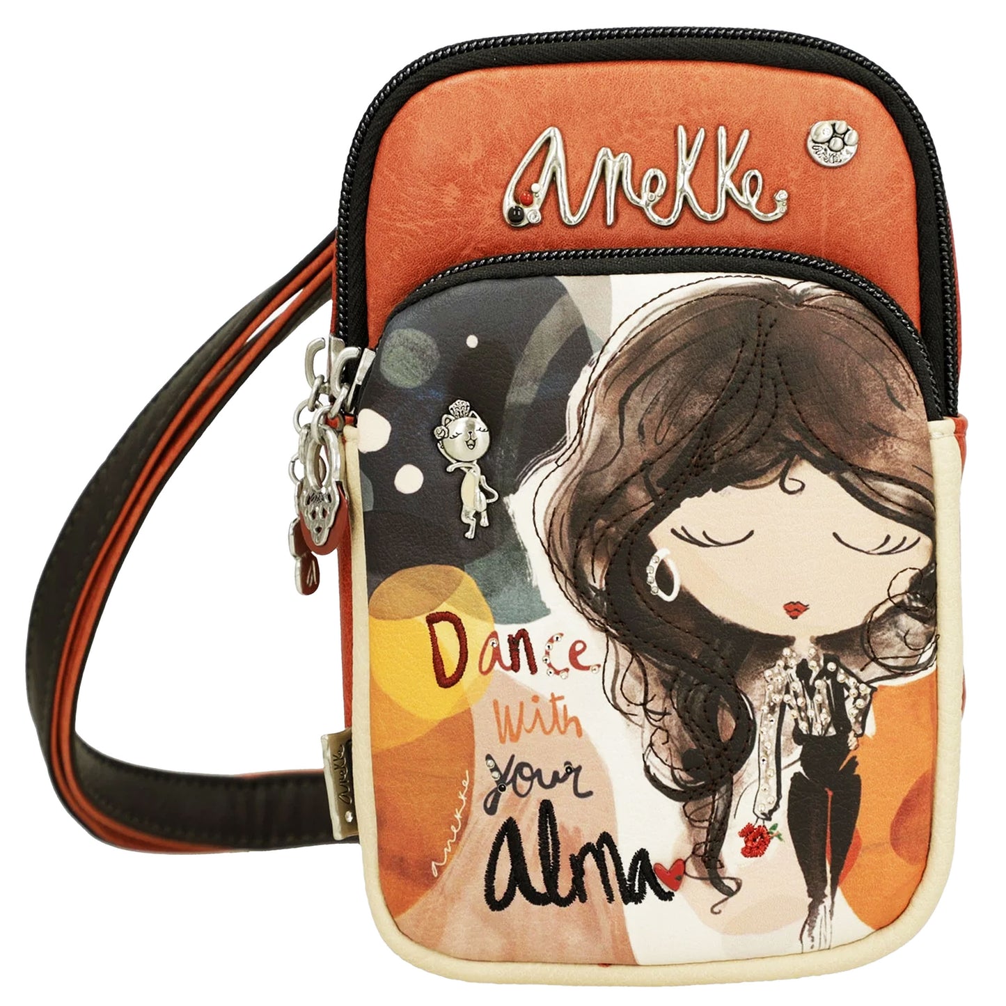 ANEKKE Mini borsa a tracolla con tasca Alma