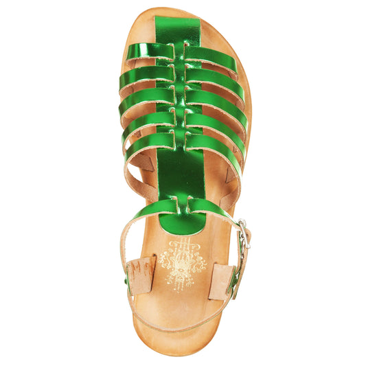 Sandali gladiatore laminati-VIALESCARPE-VIALESCARPE