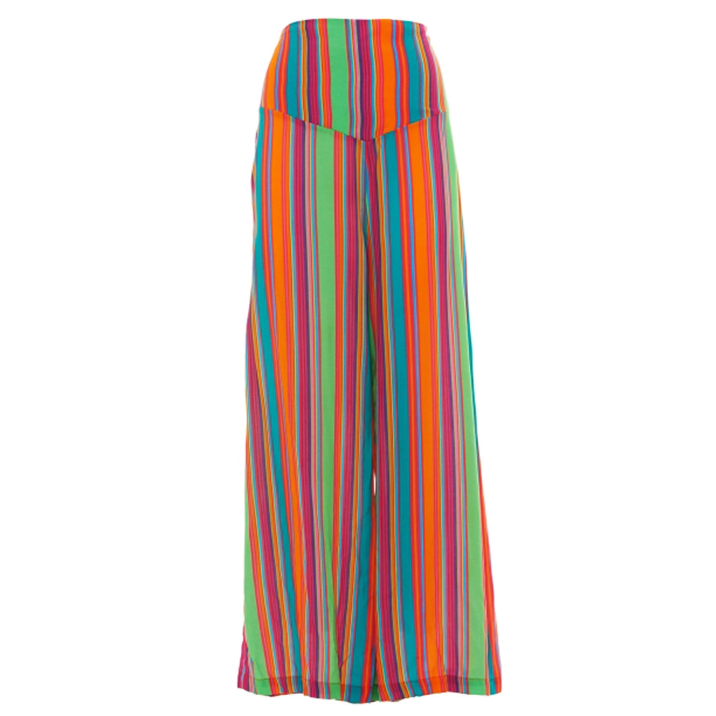 Pantaloni larghi HAPPY BABA Underwater Stripes