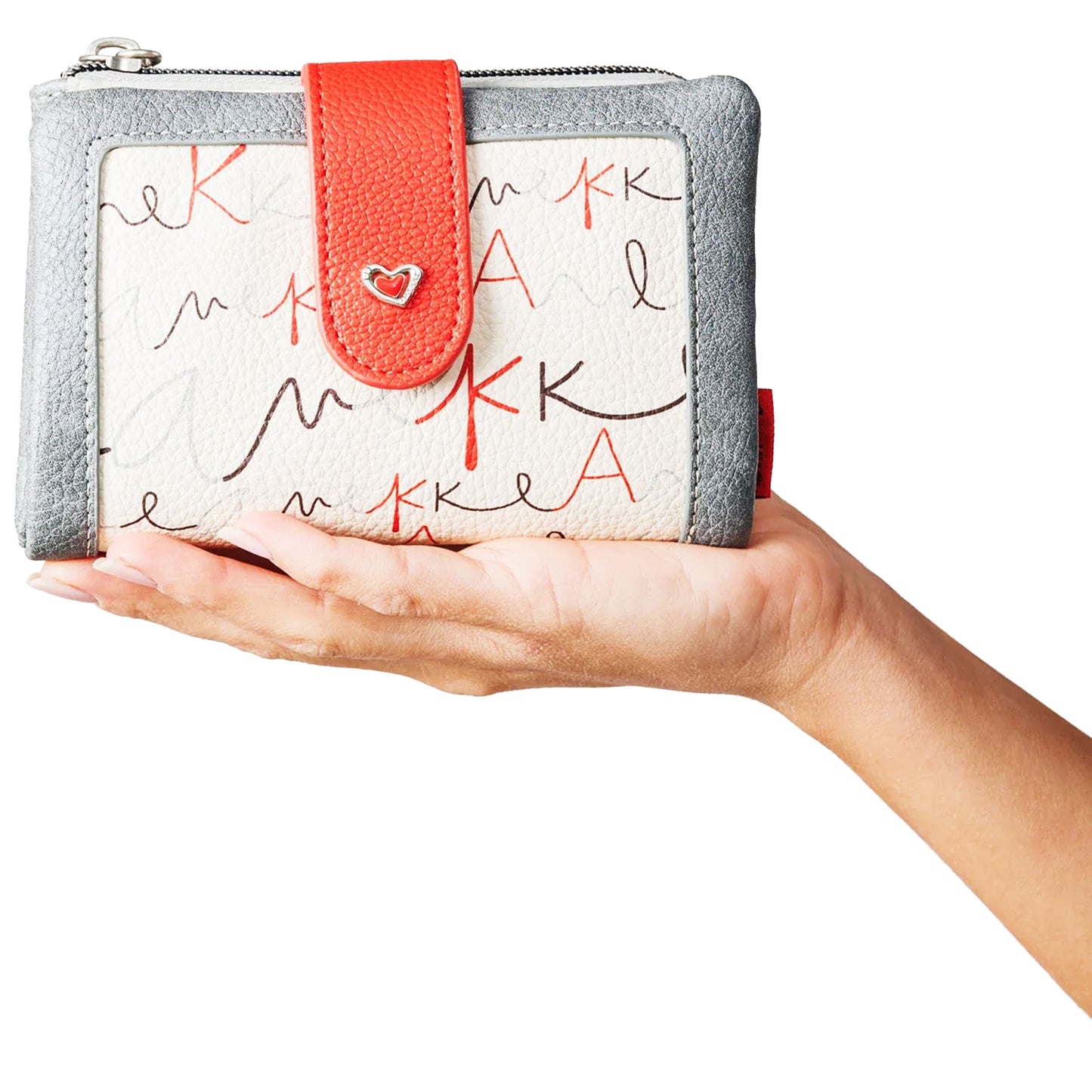 ANEKKE Portafoglio RFID flessibile medio Alma