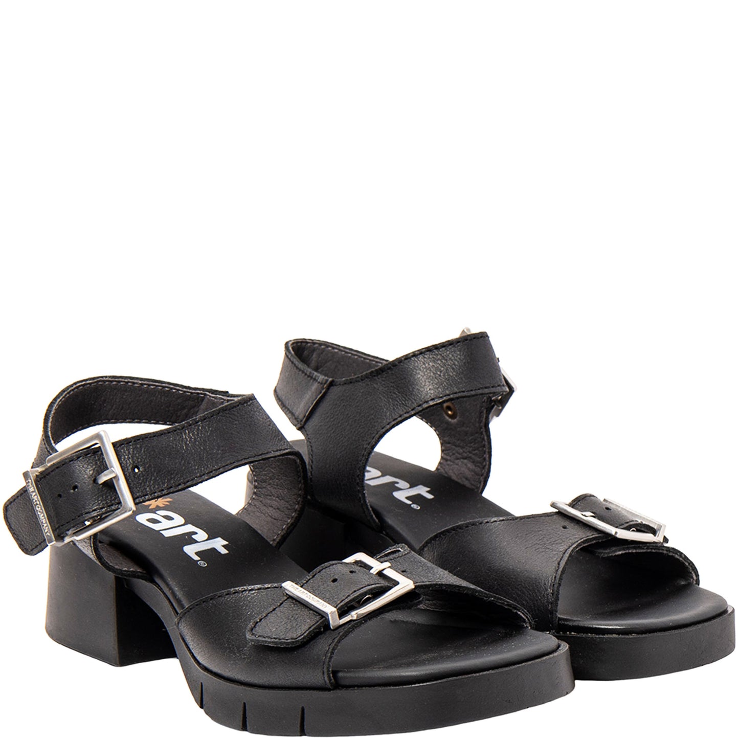 ART COMPANY Sandali VARSOVIA Nero-ART®-VIALESCARPE
