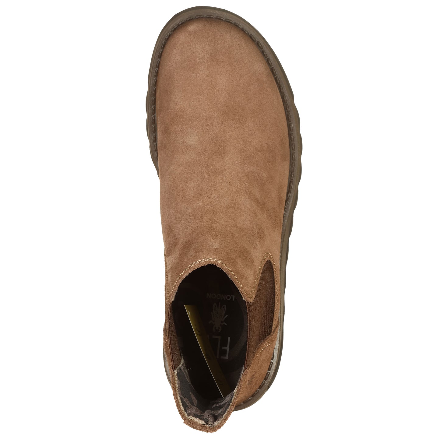 FLY LONDON Stivaletti Chelsea, scamosciati taupe