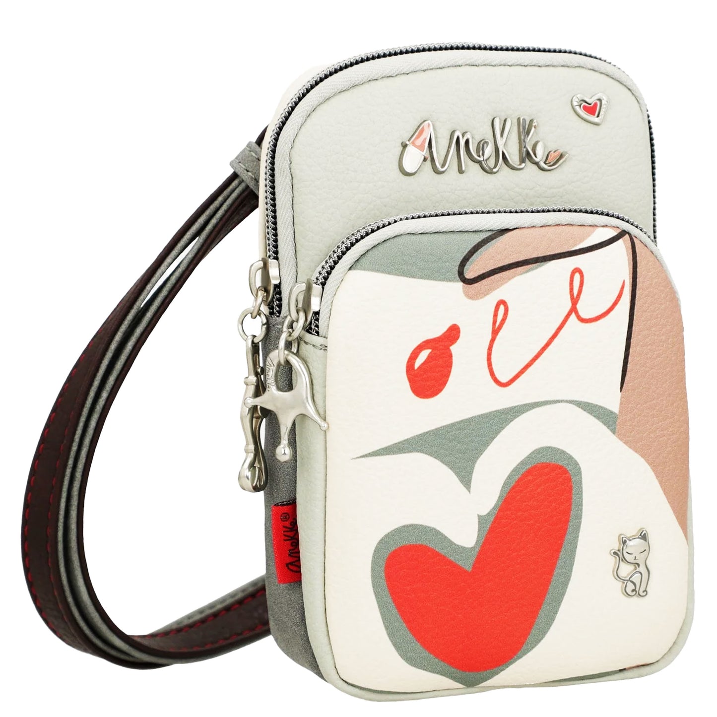 ANEKKE Mini borsa a tracolla con tasca Alma