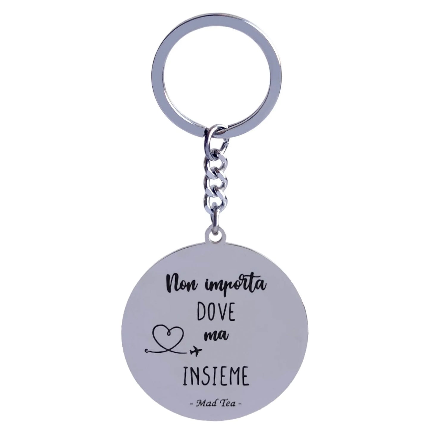 Portachiavi “Non importa dove ma insieme”