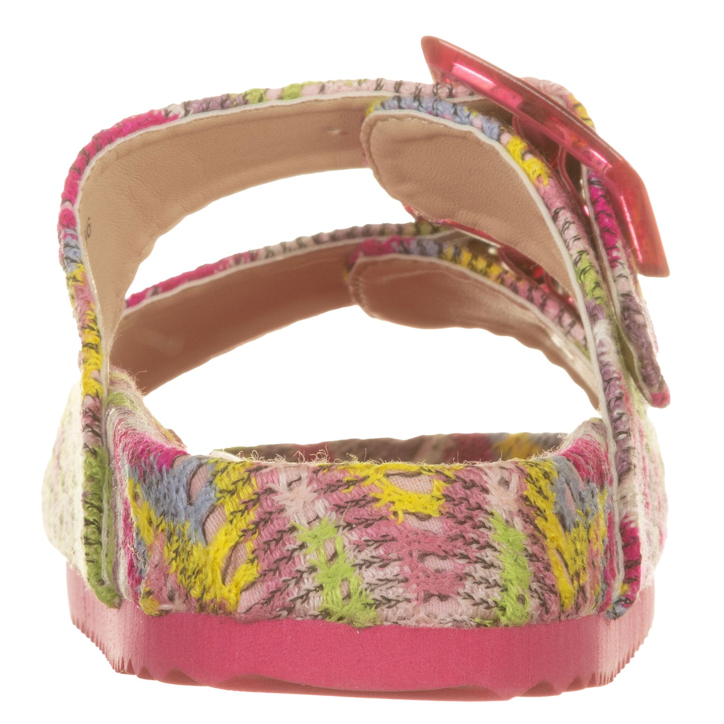 Colors of Califonia - Mule tessuto fantasia etnica fuxia-Colors of California-VIALESCARPE