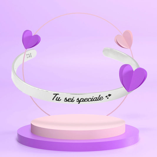 MAT TEA - Bracciale rigido - Tu sei speciale-MAD TEA-VIALESCARPE