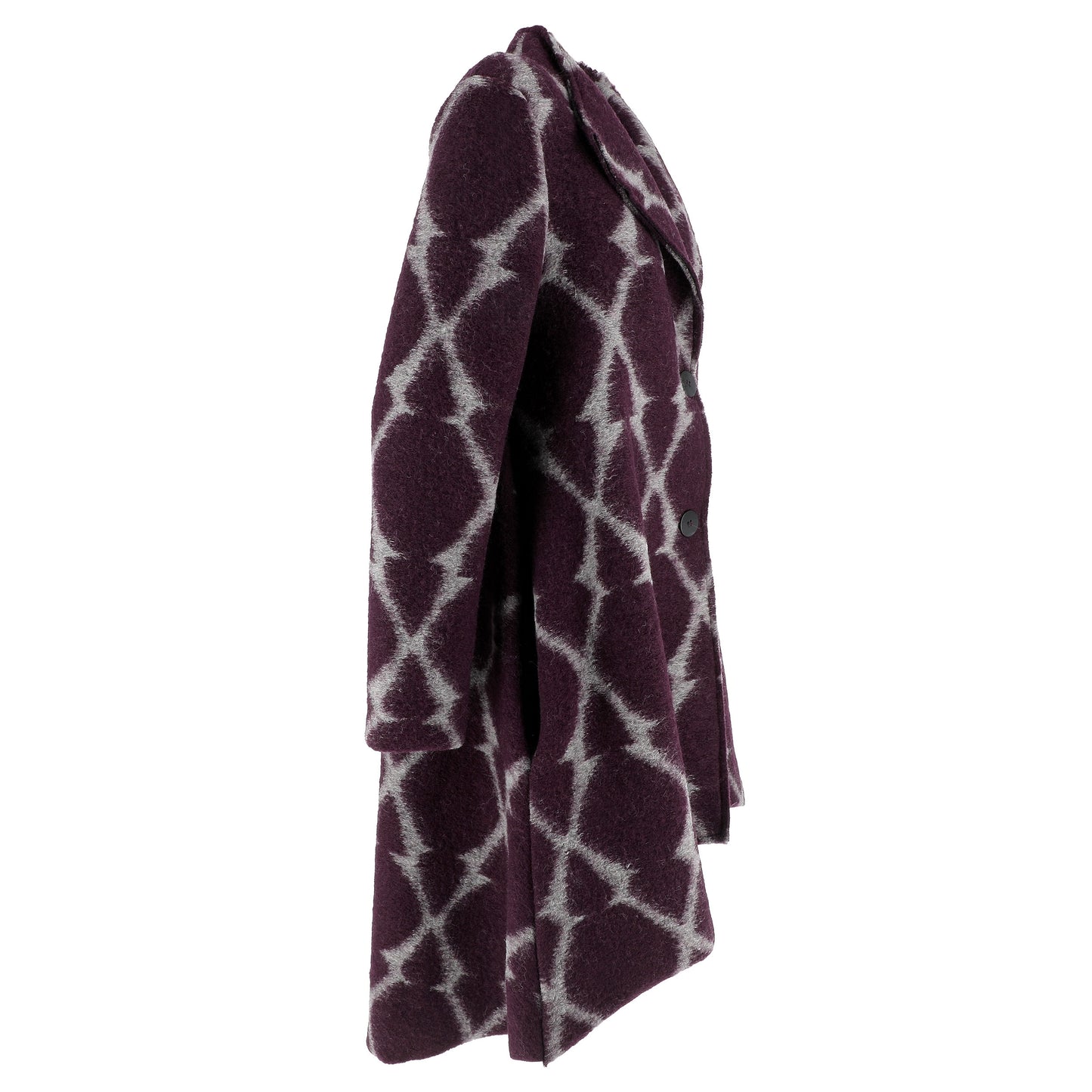 KARAKORUM Cappotto Tessa Bordò-KARAKORUM-VIALESCARPE