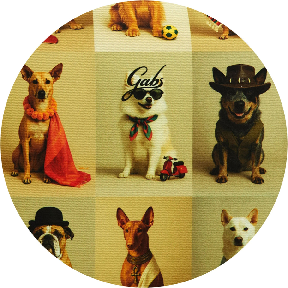 GABS G3 PLUS MEDIUM Pet Lovers Worldwide Dogs Grey