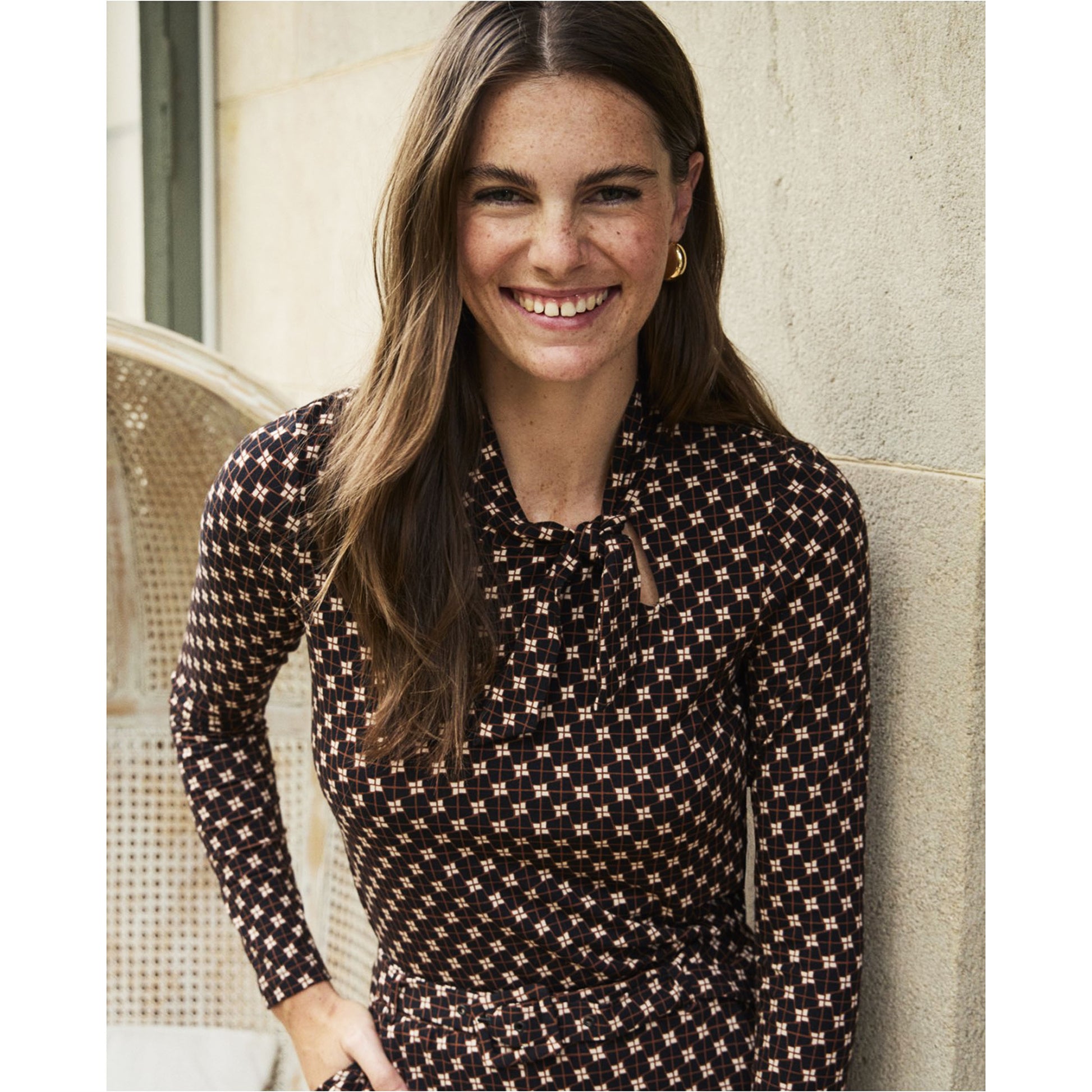 SURKANA - T-shirt con lacci al collo-SURKANA-VIALESCARPE