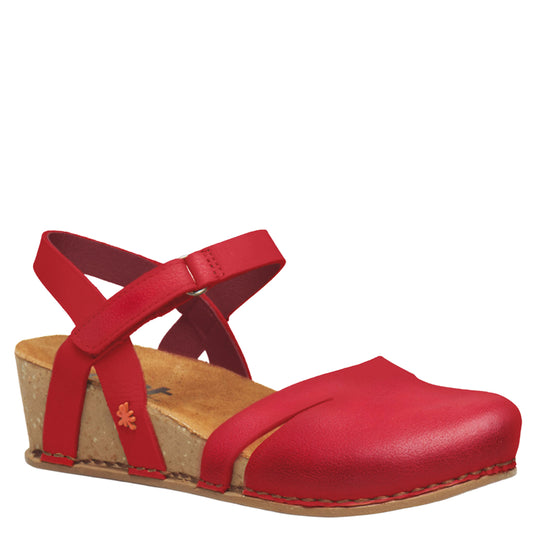 ART Slingback I LIVE - Pelle Nappata Rosso-ART®-VIALESCARPE