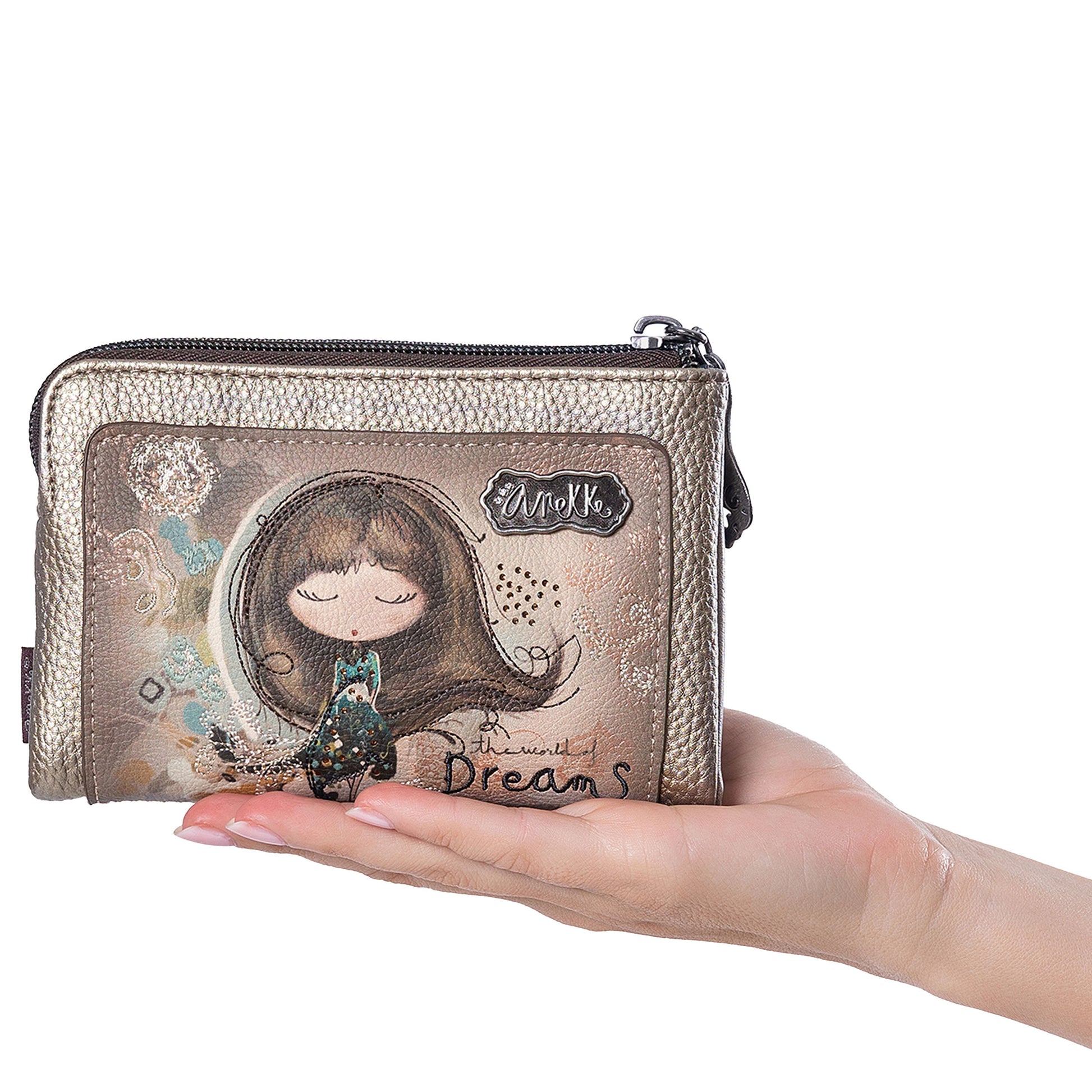 ANEKKE - Portafogli medio flessibile RFID Real-ANEKKE-VIALESCARPE