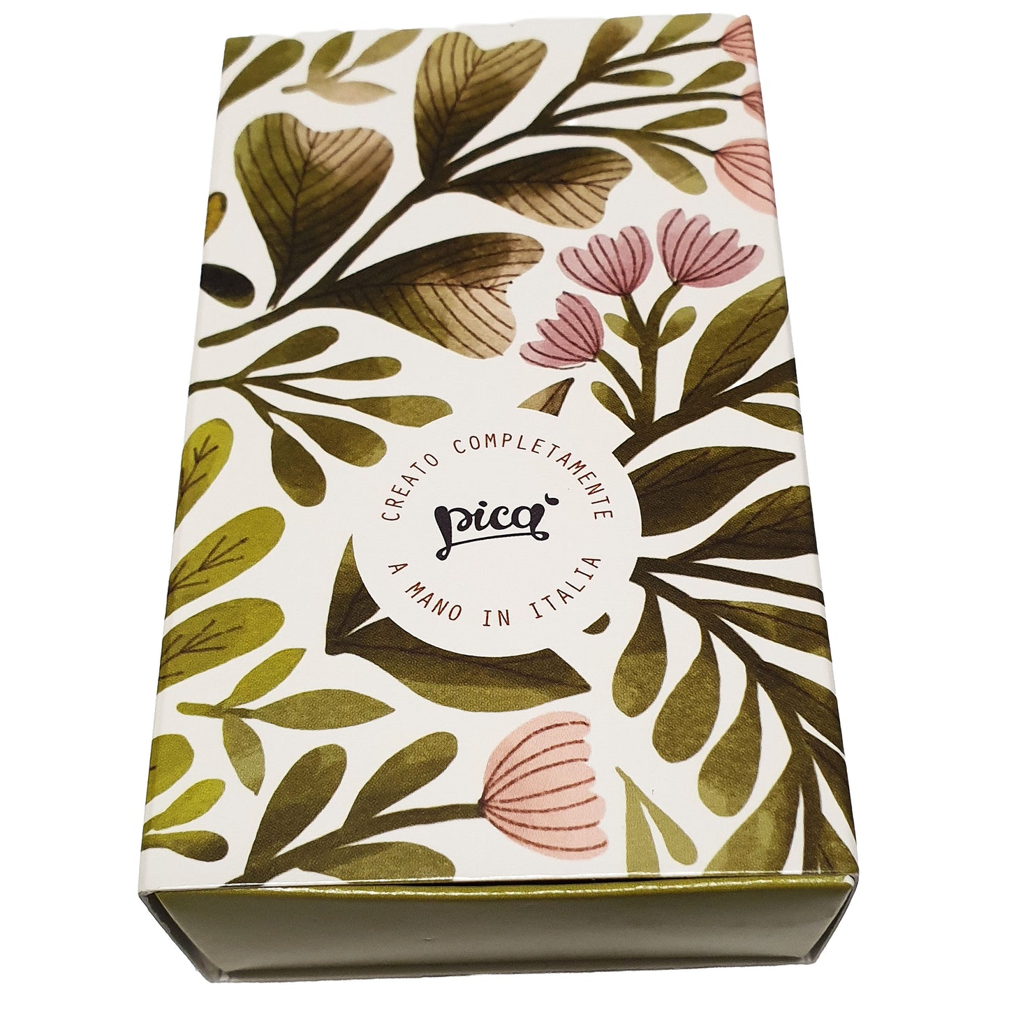 Picà - Orecchini in legno e resina con gatto Nero