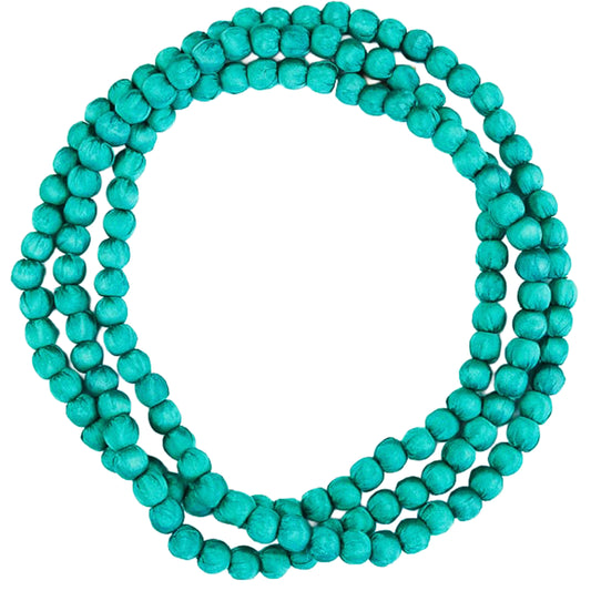 LOOM - Collana Doan Semplice Seta Verde Riviera