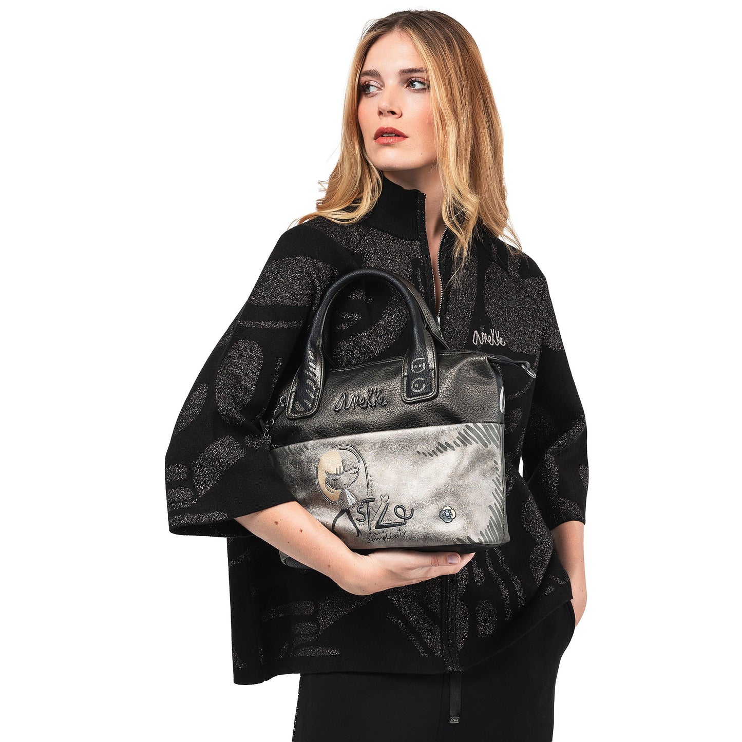 ANEKKE - Borsa piccola con manici Nature Koko-ANEKKE-VIALESCARPE