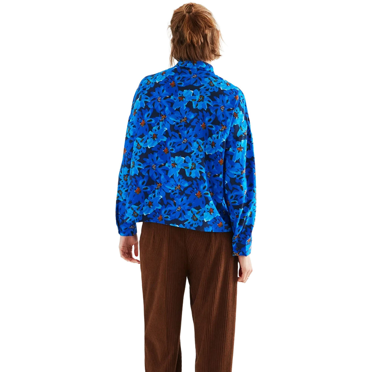 COMPAÑÍA FANTÁSTICA Camicia con stampa Clematis