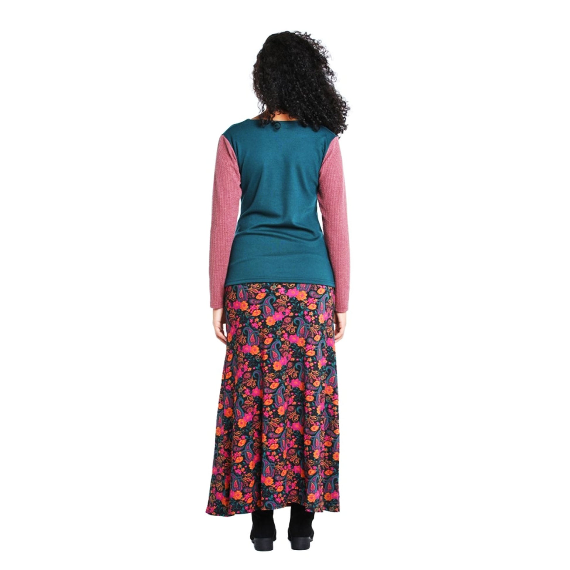 BABA Design - Gonnellone AUTUMN PAISLEY-Baba design-VIALESCARPE