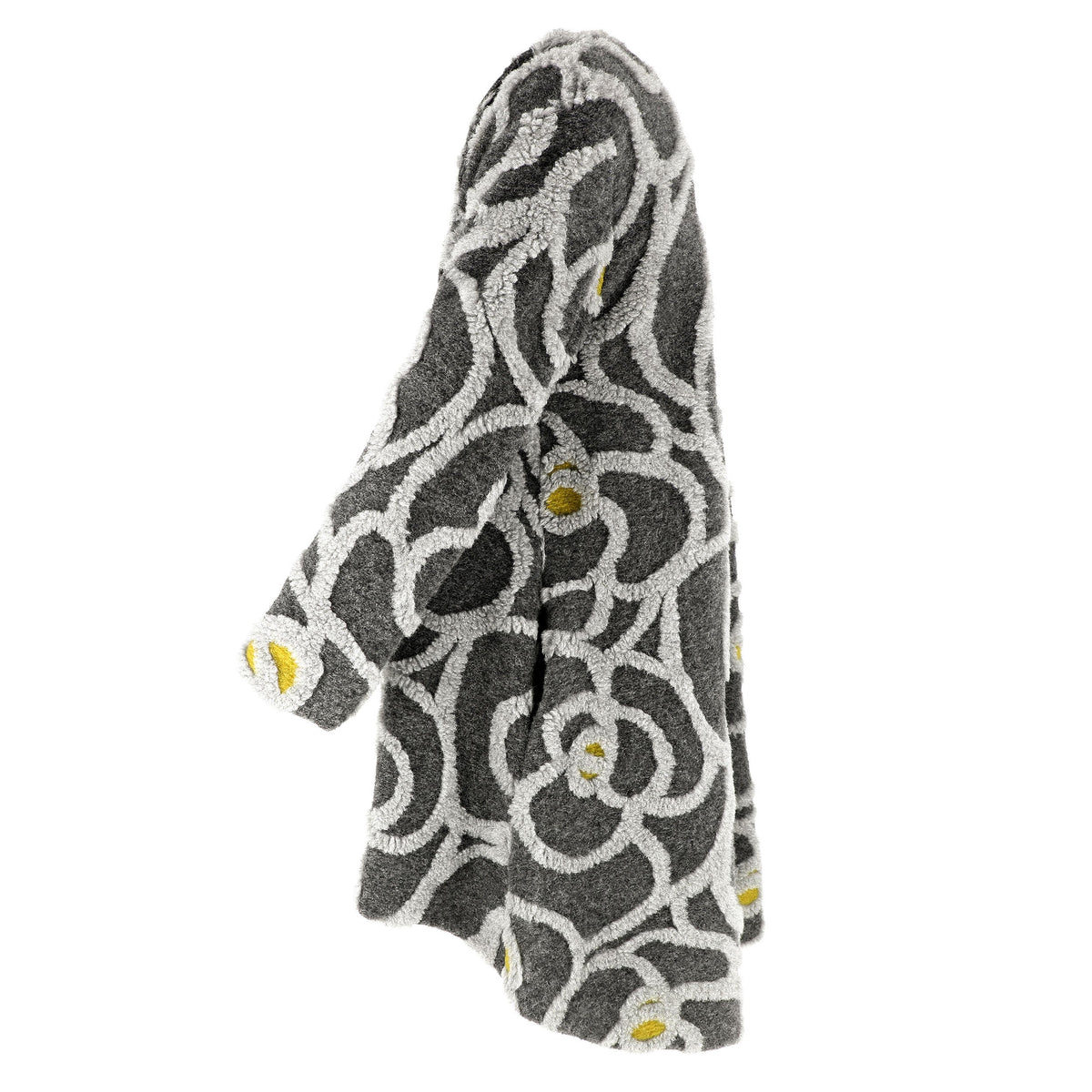 KARAKORUM Cappotto Federica grigio in misto lana