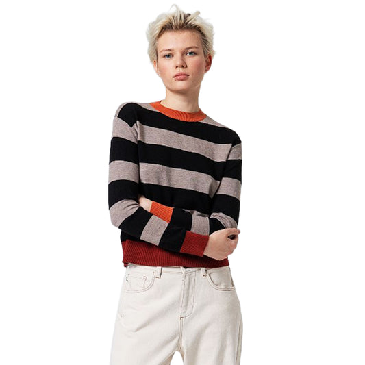 SURKANA - Maglia girocollo a righe-SURKANA-VIALESCARPE