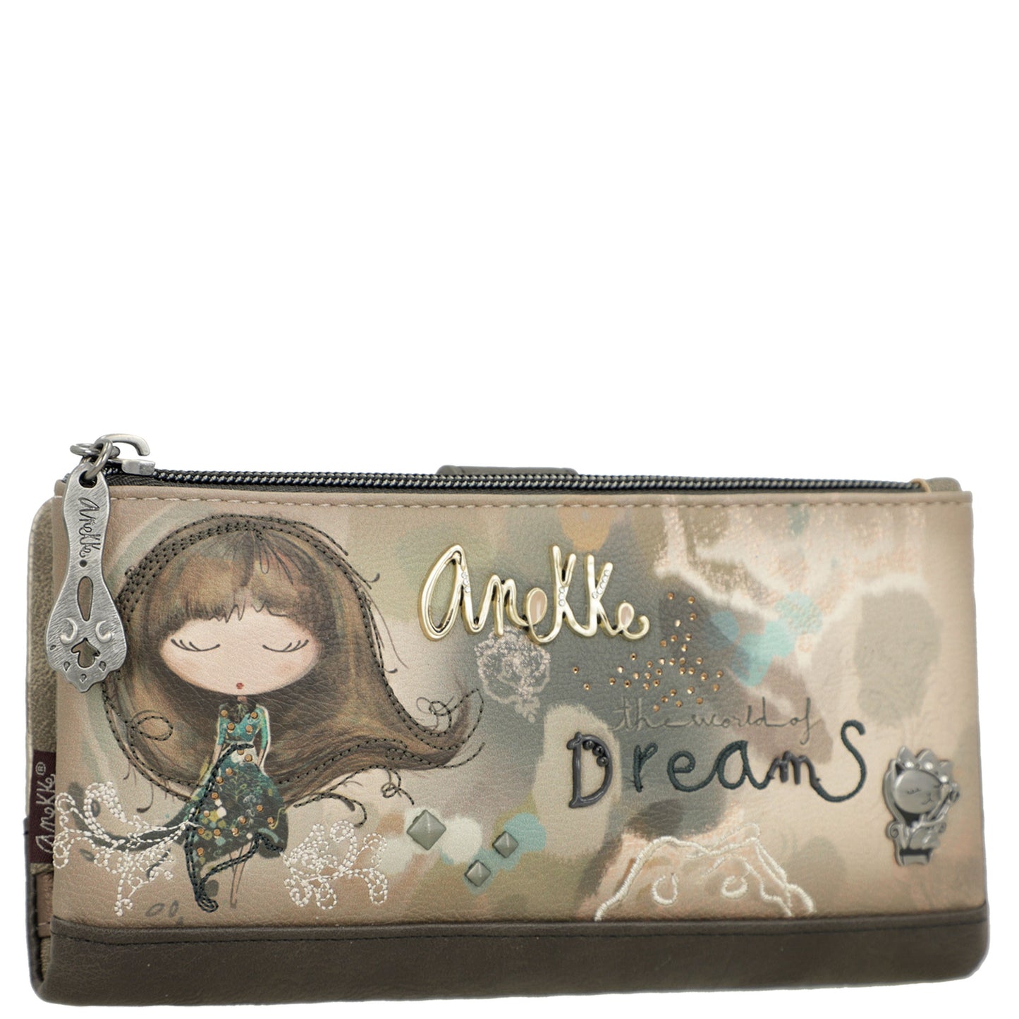 ANEKKE - Portafogli grande flessibile RFID Real-ANEKKE-VIALESCARPE