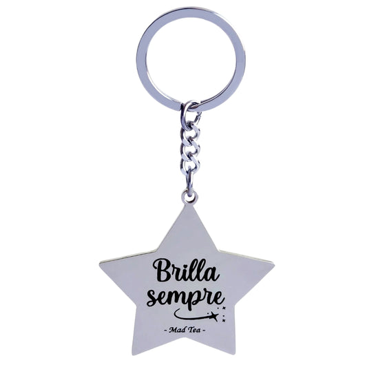 MAD TEA - Portachiavi Brilla sempre-MAD TEA-VIALESCARPE