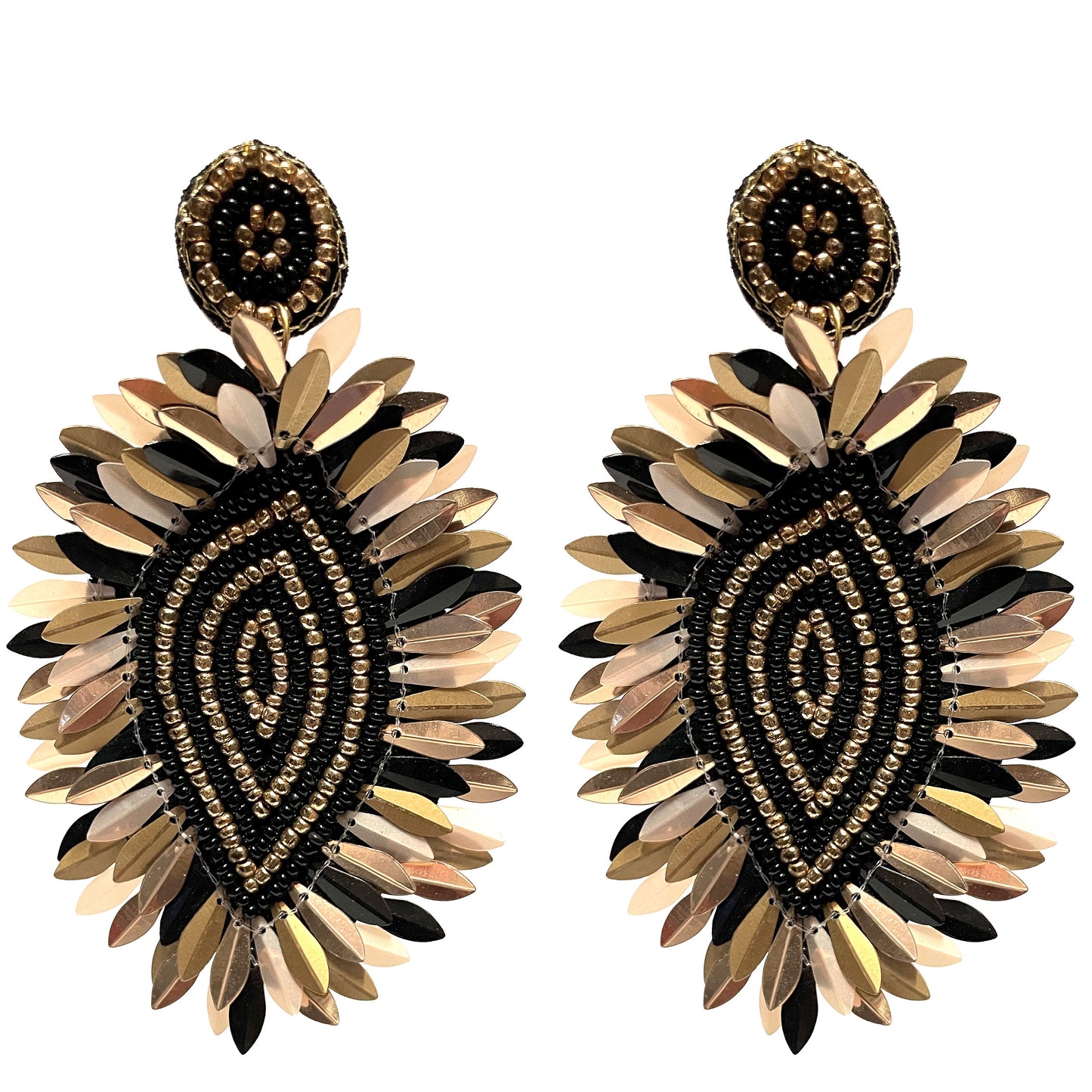SURKANA Orecchini black
