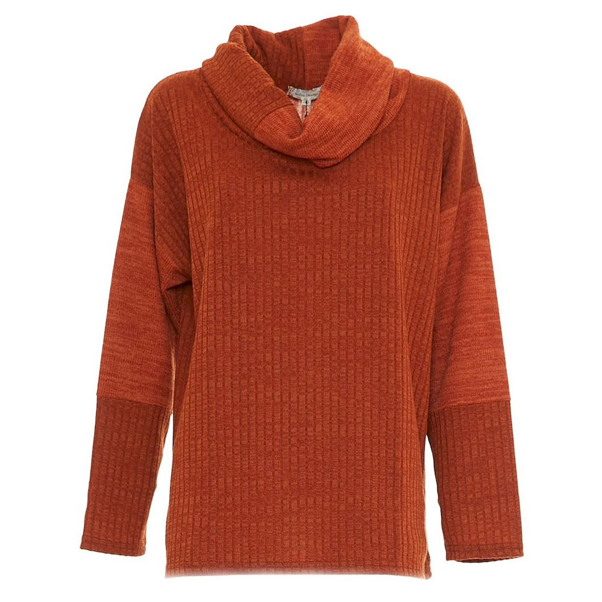 BABA Design Maglia patchwork MURAL VISIONS arancio-Baba design-VIALESCARPE