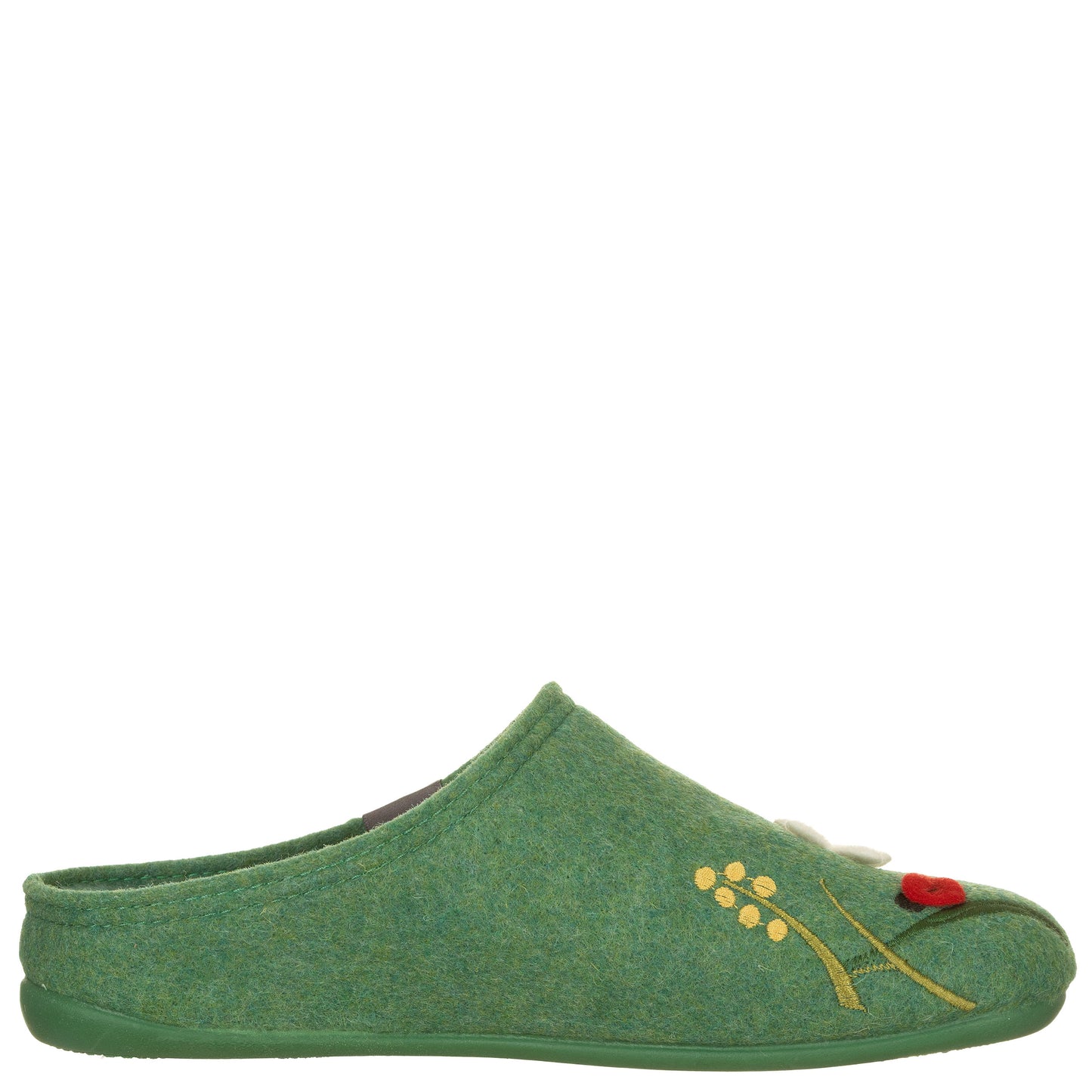 CONFORT - Ciabtte feltro con fiori-CALZAMUR-VIALESCARPE