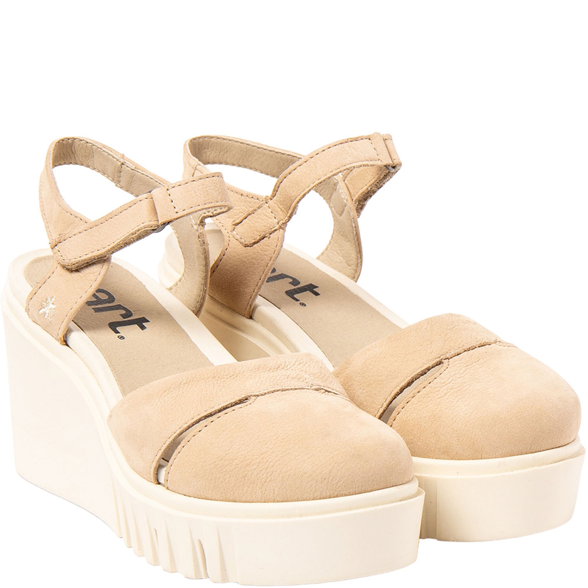 ART COMPANY Slingback CATANIA Nabuk Crema-ART®-VIALESCARPE