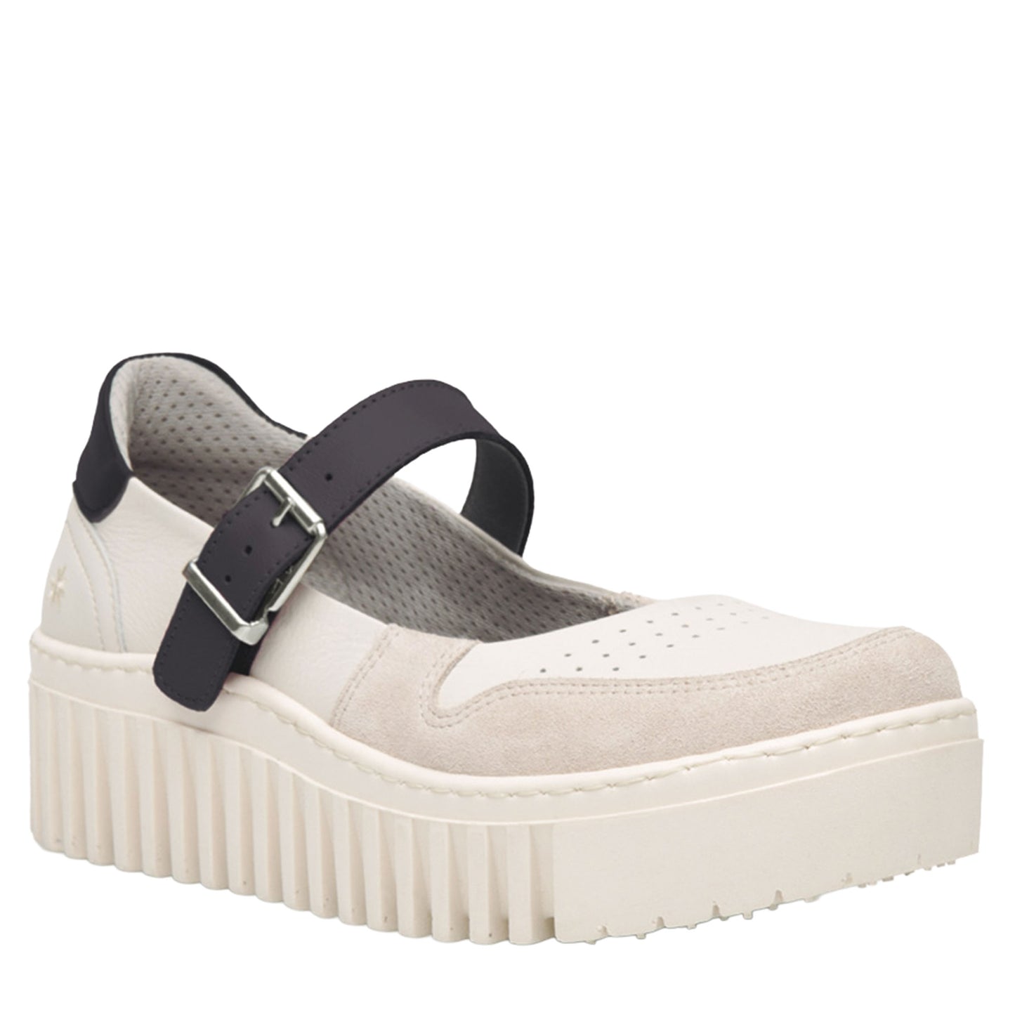 ART Mary Jean BRIGHTON Nappa Cream-Black-ART®-VIALESCARPE
